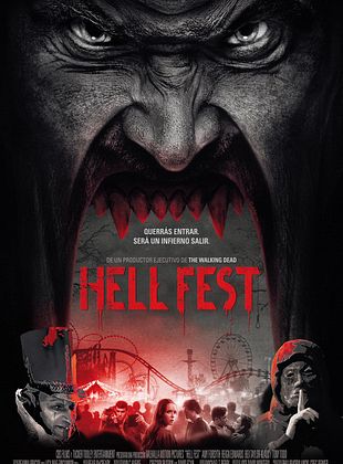 Cartel de  Hell fest: juegos diabólicos