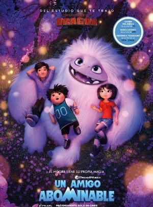 Cartel de  Un amigo abominable
