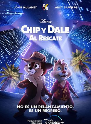 Cartel de  Chip y Dale: Al rescate