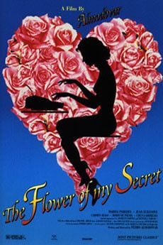 La flor de mi secreto : Póster